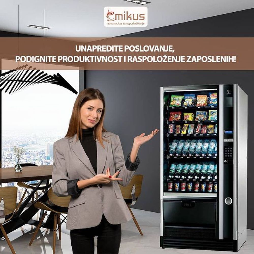 Vending automati – jednostavno rešenje za bolje radno okruženje