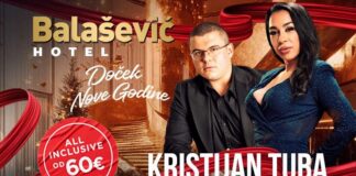 Hotel Balašević doček Nove godine – početak 2026. sa stilom