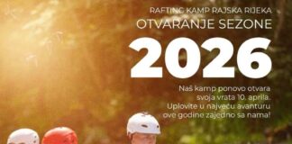 Otvaranje rafting sezone 2026 – Dobro došli u Rajsku rijeku Otvaranje rafting sezone 2026 - Dobro došli u Rajsku rijeku