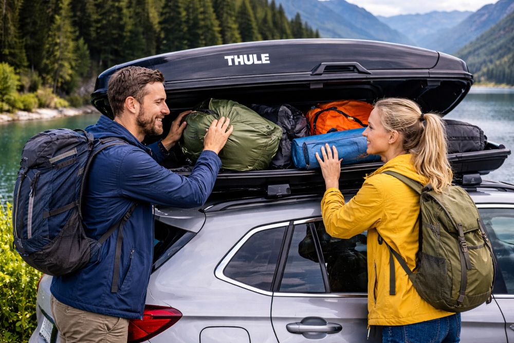 Iznajmljivanje krovnih kofera za auto – kako da spakujete maksimalno, a pametno?