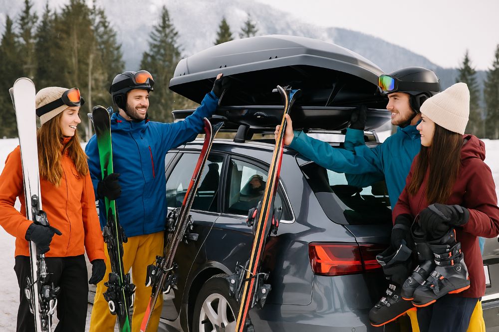 Iznajmljivanje krovnih kofera za auto – kako da spakujete maksimalno, a pametno?