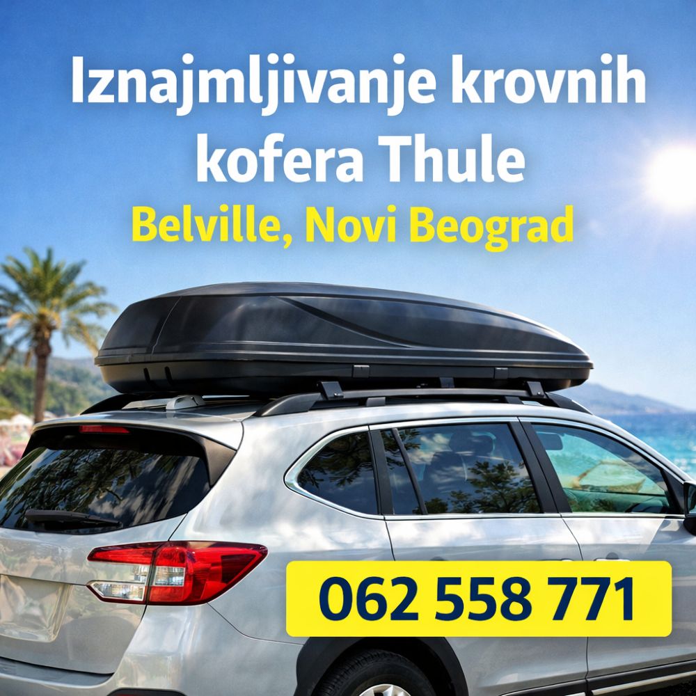 Kako zaštititi krovni kofer od UV zraka i visokih temperatura tokom leta