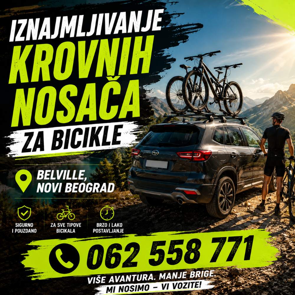 Iznajmljivanje nosača za bicikle 