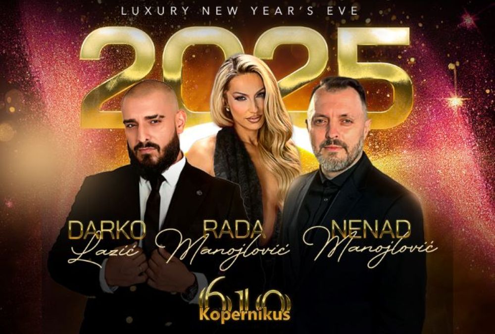 Darko Lazić Doček Nove godine 2025