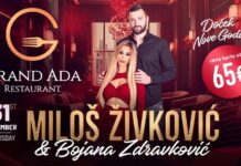 Grand Ada Nova godina 2027 – Okupi ekipu, rezerviši sto i uđi u novu godinu sa stilom!