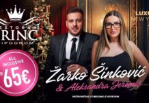 Restoran Princ Nova godina 2027 – rezervišite doček koji ćete dugo pamtiti!